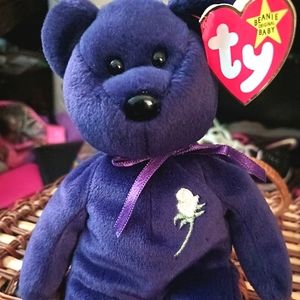 Princess Diana beanie baby bear